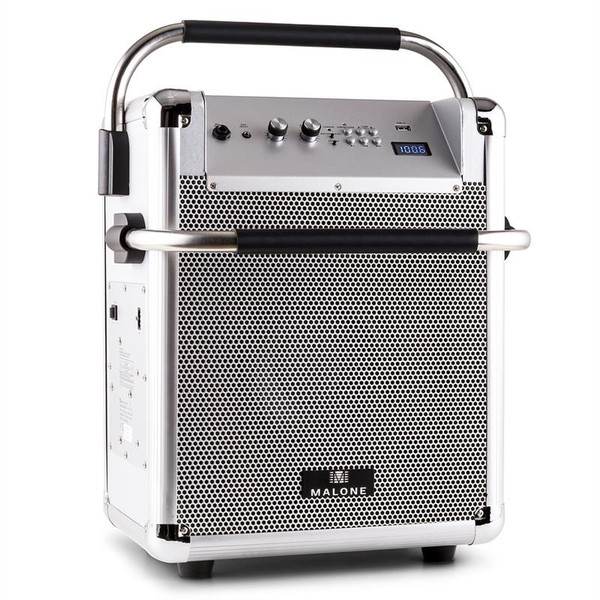 Malone 10026934 Freestanding Public Address (PA) system Silver Public Address (PA) system