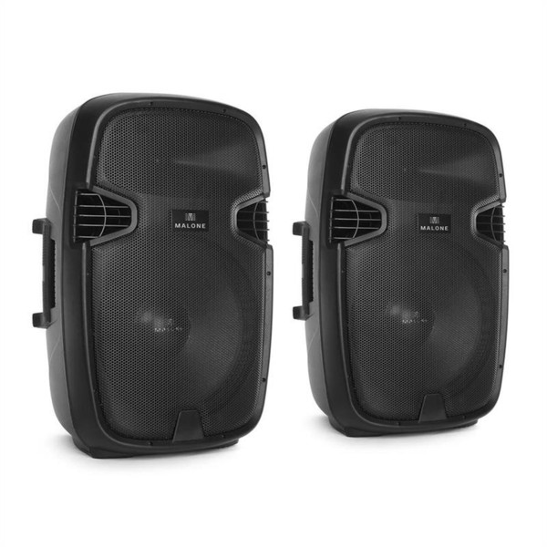 Malone 60001024 Freestanding Public Address (PA) system 380W Black Public Address (PA) system