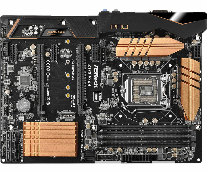 Asrock Z170 Pro4 Intel Z170 LGA1151 ATX motherboard