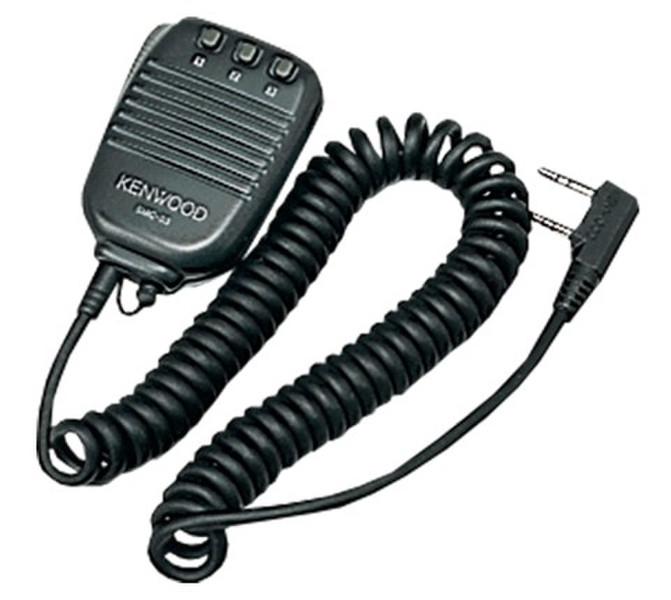 Kenwood Electronics SMC-33 Interview microphone Verkabelt Schwarz Mikrofon