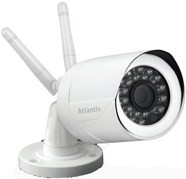 Atlantis Land A02-PlusCamHDOut IP security camera Outdoor Geschoss Weiß
