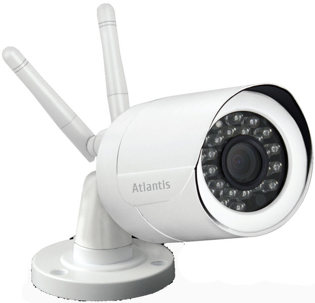 Atlantis Land A02-PlusCamHDOut IP security camera Вне помещения Пуля Белый