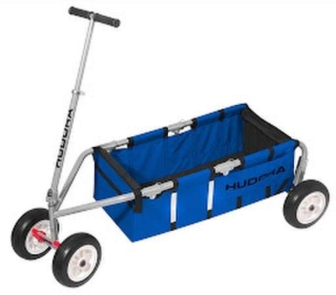 HUDORA 10322 Black,Blue,Silver travel cart