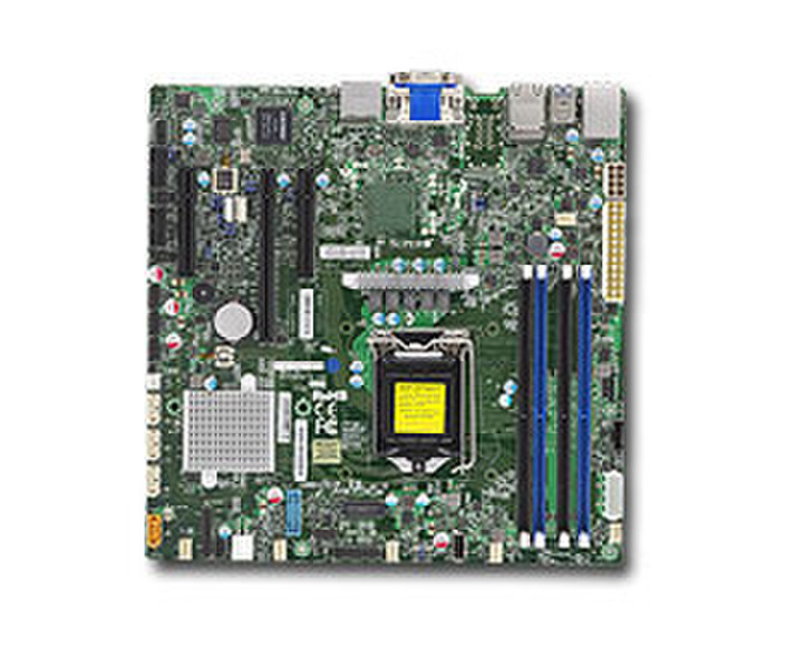 Supermicro X11SSZ-QF Intel Q170 LGA1151 Микро ATX материнская плата
