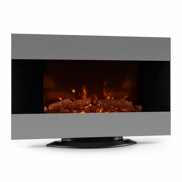 Klarstein 10028451 Freestanding fireplace Electric Grey,Black fireplace