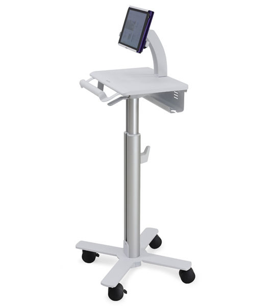 Ergotron StyleView Tablet Cart, SV10 Планшет Multimedia cart Алюминиевый, Белый