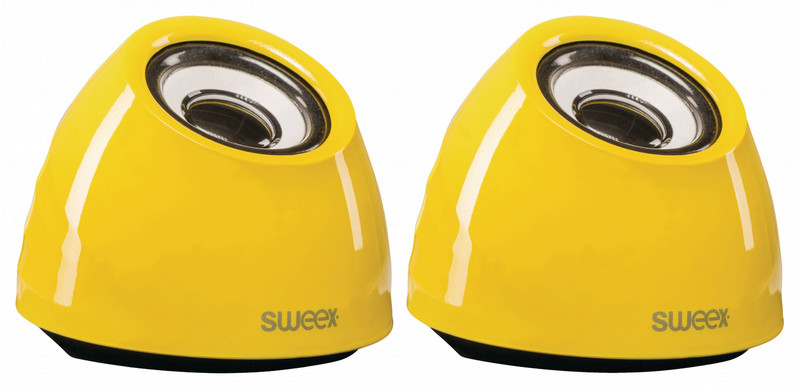 Sweex SW20SPS100YE Stereo 6W Yellow