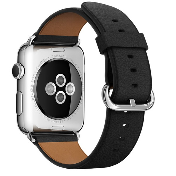 Apple MLHH2ZM/A Band Schwarz Leder Smartwatch-Zubehör