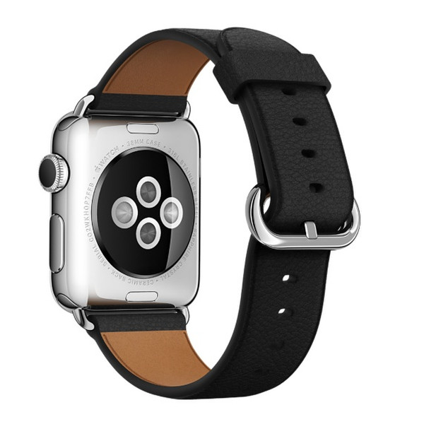 Apple MLHG2ZM/A Band Schwarz Leder Smartwatch-Zubehör