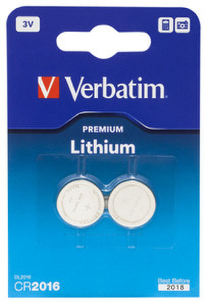Verbatim CR2016 Lithium 3V