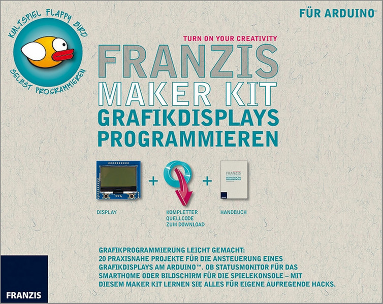 Franzis Verlag Franzis Maker Kit - Grafikdisplays programmieren