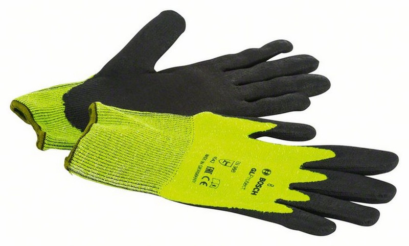 Bosch 2 607 990 118 Зеленый, Черный 1шт защитная перчатка
