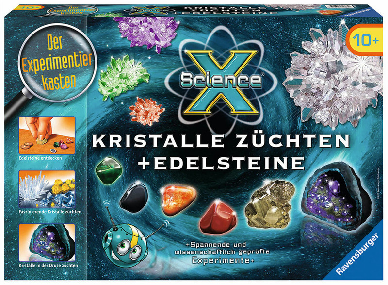 Ravensburger ScienceX Kristalle züchten + Edelsteine