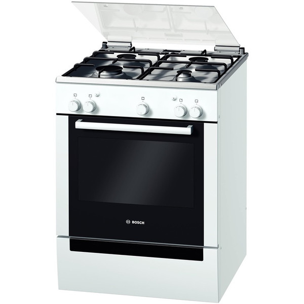 Bosch HGG223123P Отдельностоящий Gas hob A Белый кухонная плита