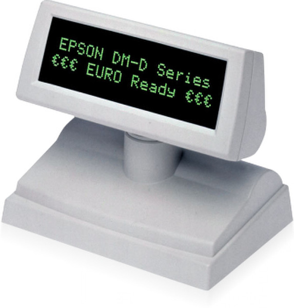 Epson DM-D110 40digits RS-232 Weiß Kundendisplay