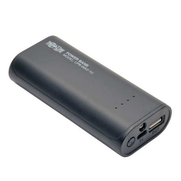 Tripp Lite UPB-05K2-1U Lithium-Ion (Li-Ion) 5200mAh Schwarz Akkuladegerät