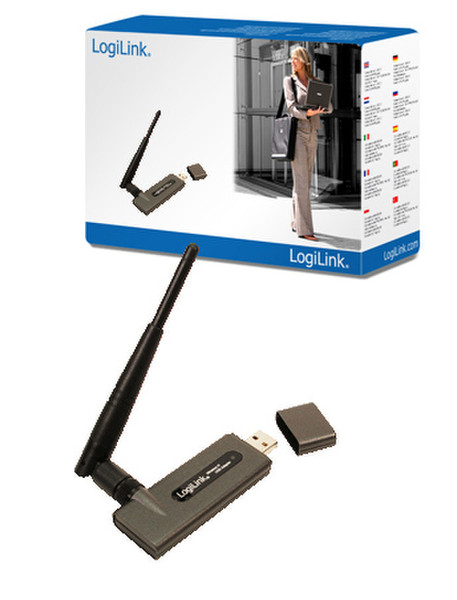 LogiLink WLAN USB 2.0 Adapter 802.11n 480Мбит/с сетевая карта