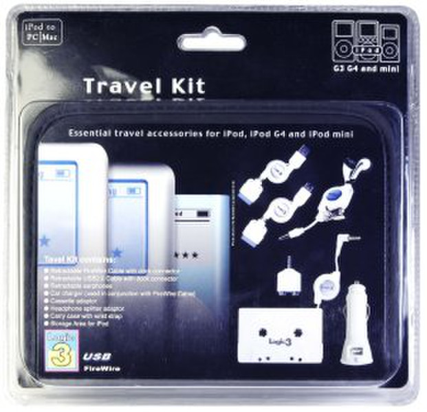 Logic3 IP130 - Travel Kit for iPod
