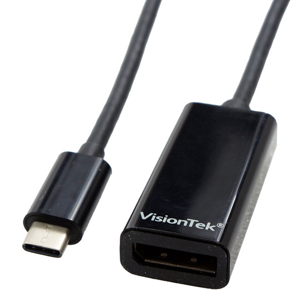 VisionTek 900817 SCART (21-pin) Displayport Черный адаптер для видео кабеля