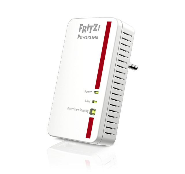 AVM FRITZ!Powerline 1000E 1200Мбит/с Подключение Ethernet Белый 1шт PowerLine network adapter