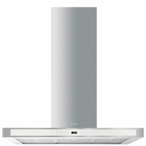 Smeg KS912BXE Wall-mounted 820m³/h B White,Stainless steel cooker hood