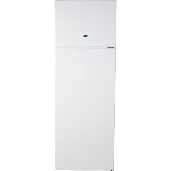 New-Pol JEMET345 freestanding 278L 63L A+ White fridge-freezer