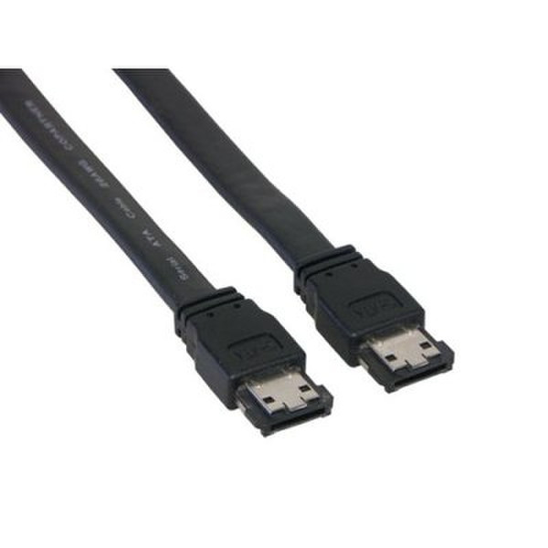 S-Conn 2 x SATA, 1 m 1m SATA SATA Black SATA cable
