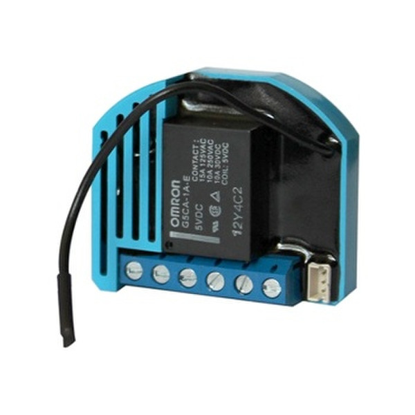 Qubino Flush 1D relay 2 Blue electrical relay