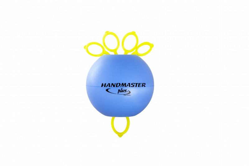Handmaster Plus Hand Exerciser Soft Blue,Yellow Grip strengthener