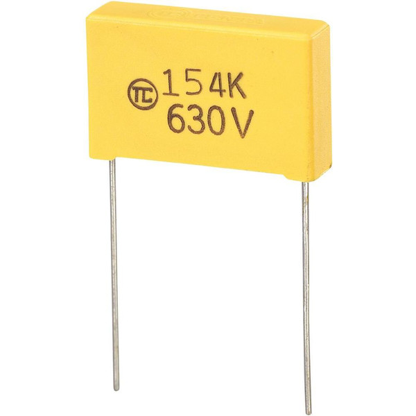 Conrad 450204 - 89 Fixed  capacitor DC Желтый capacitor
