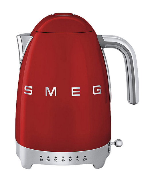 Smeg KLF02RDEU 1.7L 2400W Red electric kettle