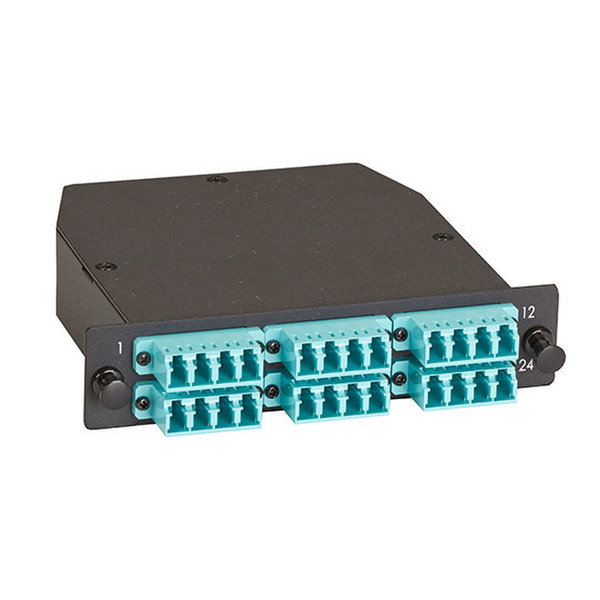 Black Box FOCA25M3-1MP24-24LC MPO/MTP Черный волоконно-оптический адаптер