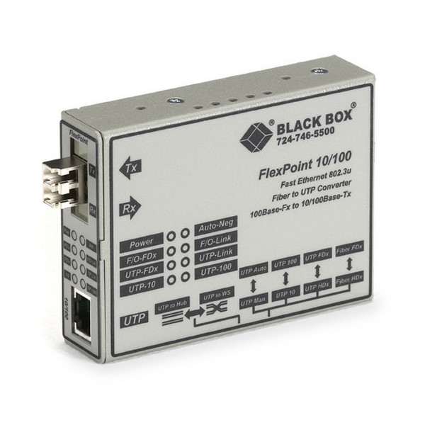 Black Box LMC100A-SMLC-R2 сетевой медиа конвертор