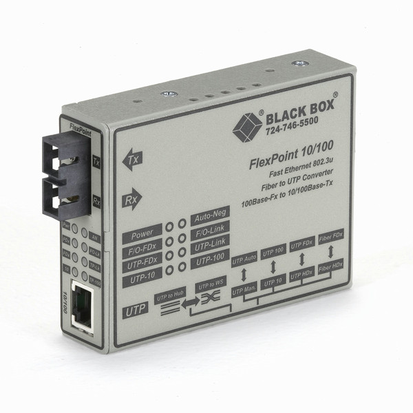 Black Box LMC100A-SMSC-R3 network media converter