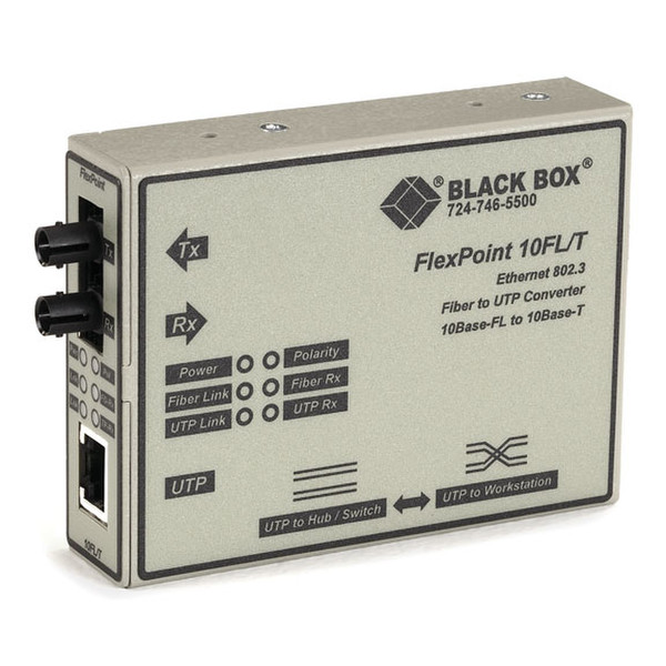 Black Box LMC212A-SM-R3 сетевой медиа конвертор