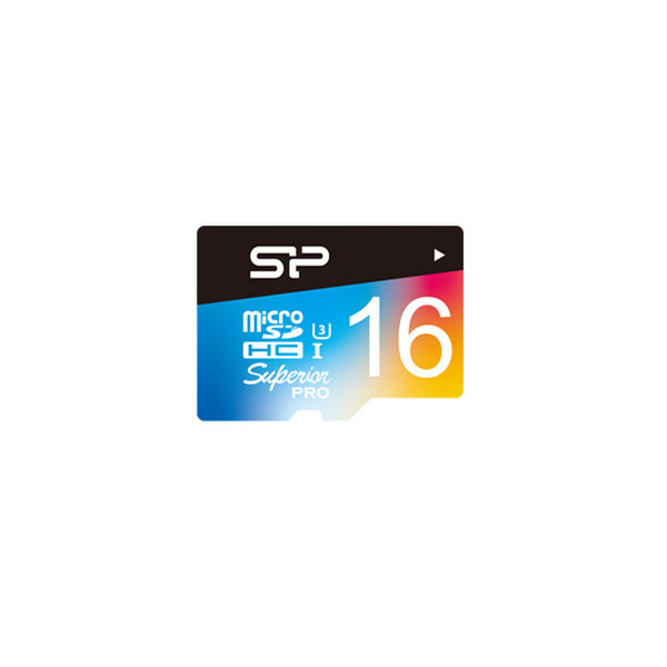 Silicon Power Superior Pro 16GB MicroSDHC memory card