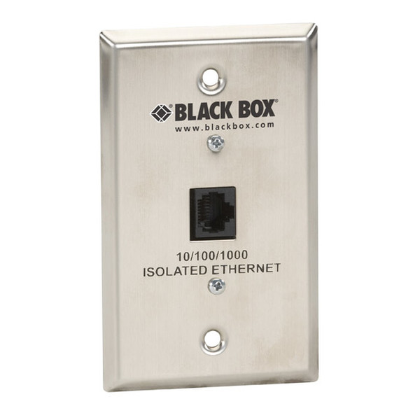 Black Box SP4000A Stainless steel switch plate/outlet cover