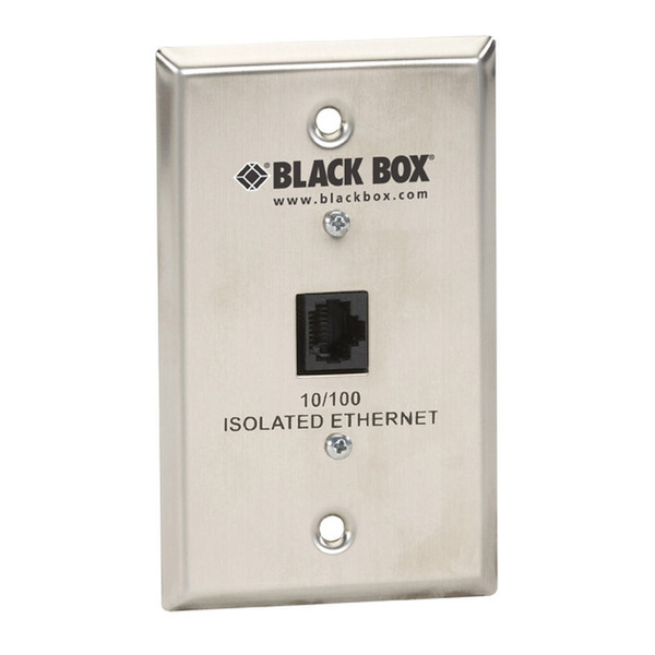 Black Box SP4001A Stainless steel switch plate/outlet cover