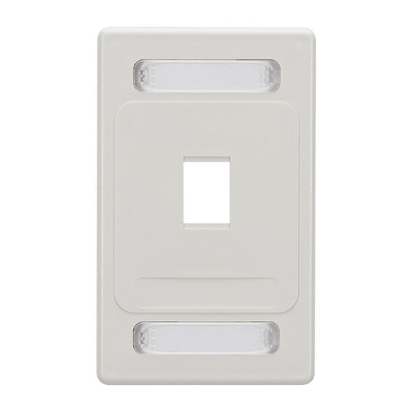 Black Box WPC7458 White switch plate/outlet cover