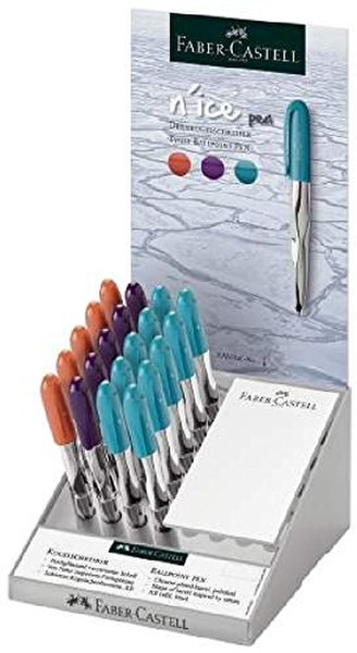 Faber-Castell 149501 Stick ballpoint pen Extra Bold Black 20pc(s) ballpoint pen