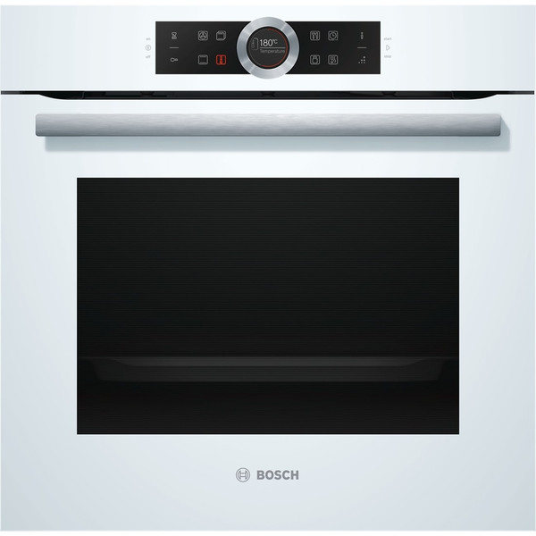 Bosch HBG655BW1C Electric oven 71l A+ Schwarz, Weiß Backofen