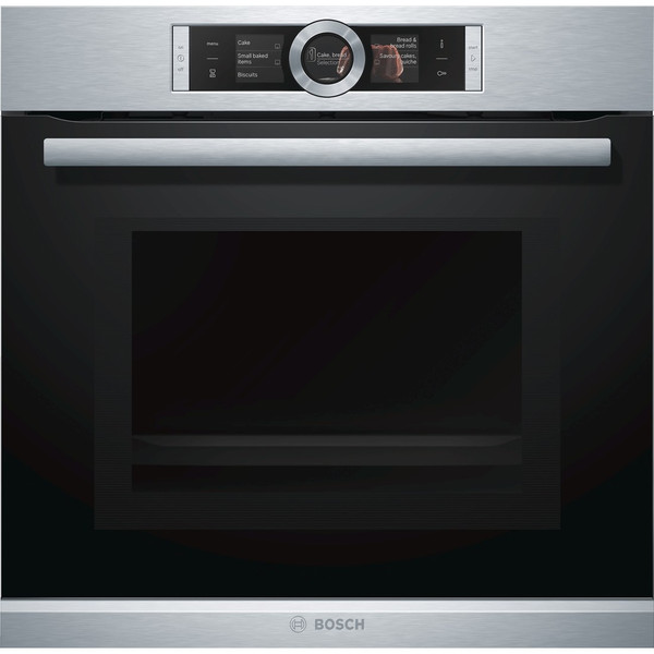 Bosch HMG636RS1C Electric oven 67l Schwarz, Edelstahl Backofen