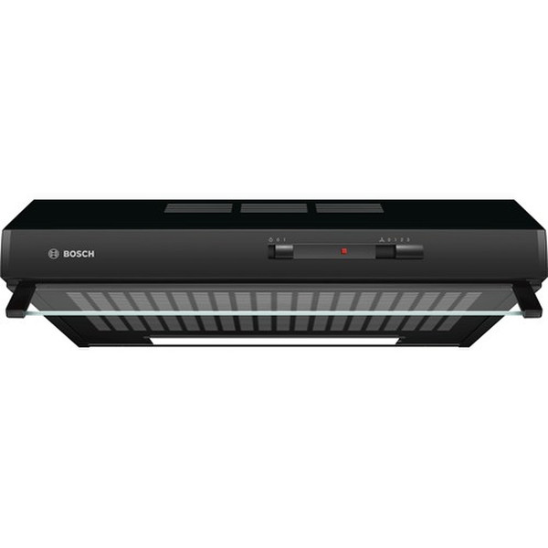 Bosch DHU646DCH Built-under 240m³/h Black cooker hood