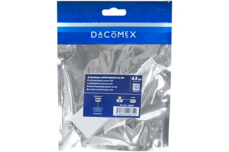 Dacomex DisplayPort - VGA 2cm