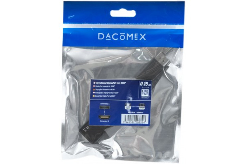 Dacomex DisplayPort - HDMI 0.15m