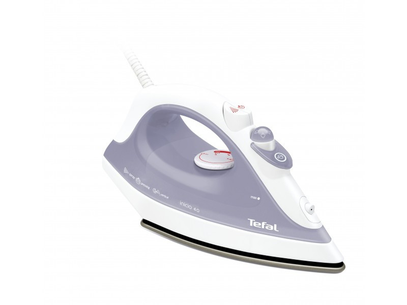 Tefal INICIO 40 Dry & Steam iron Ceramic soleplate 1800W