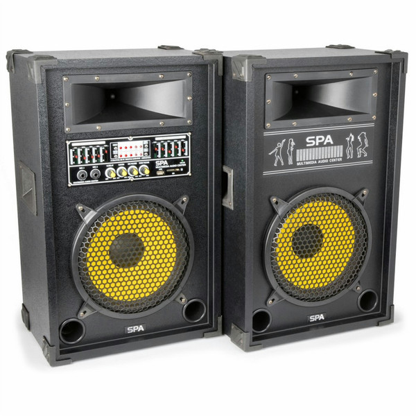 Skytec SPA1000Y Freestanding Public Address (PA) system 400W Black