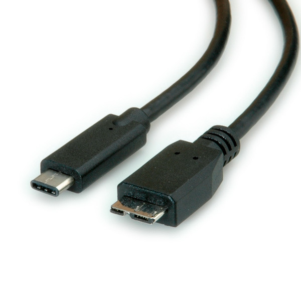 ROLINE USB 3.1 Kabel, C-Micro B, ST/ST 1m