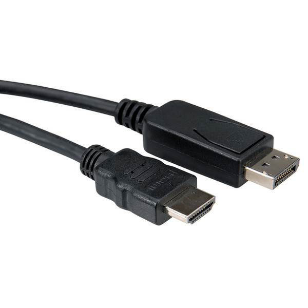 Secomp DisplayPort/HDMI, M/M, 4.5m DisplayPort HDMI Черный