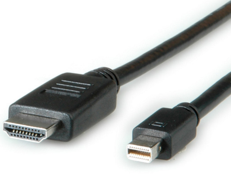 Secomp Mini DisplayPort Cable, Mini DP-HDTV, M/M 3 m